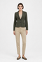 Atina Blazer Technical Jersey | Army green