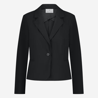 Atina Blazer Technical Jersey | Black