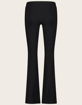 Pants Eliya easy wear flair Technical Jersey | Black