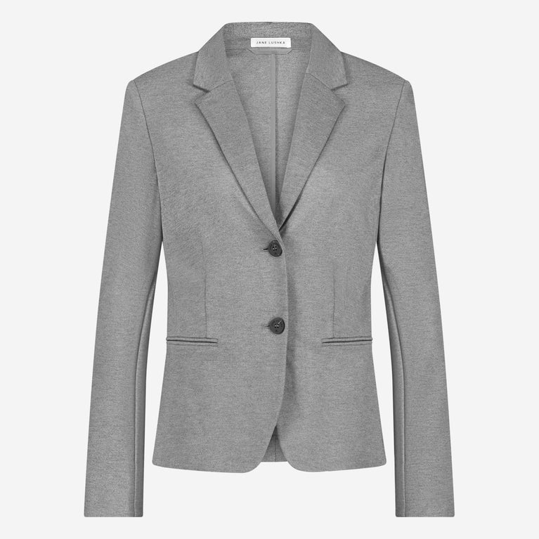 Tom Terry jersey Blazer | Grey Melange