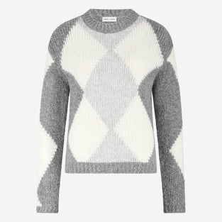 Pullover rhomboids 1082 | Grey