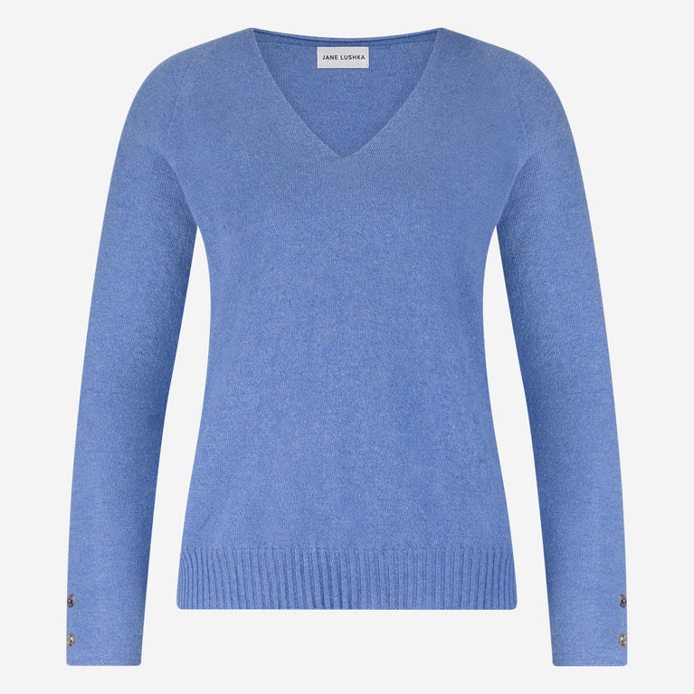 Pullover Cashmere blend 2479 | Sky