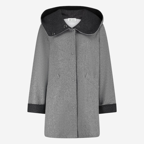 Irlanda hoody winter jacket | Grey