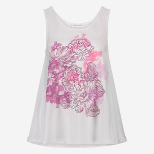 Cotton summer top T510 | White