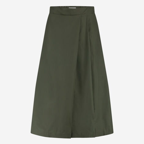 Alissa taffeta skirt | Army