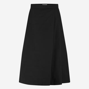 Alissa taffeta skirt | Black