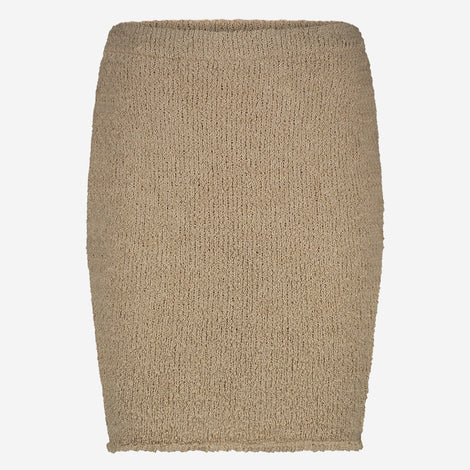 Teddy Skirt | Beige