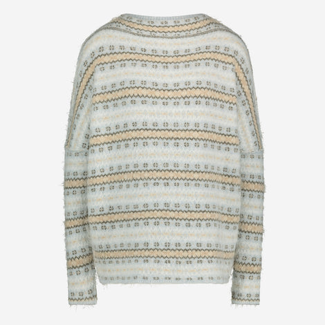 Anys Pullover | Multi Blue