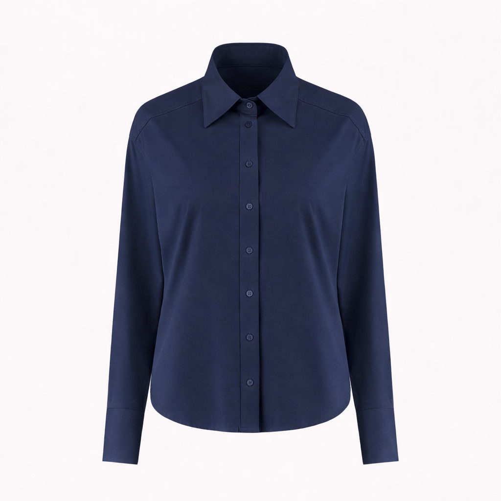 Ivona blouse technical jersey | Blue