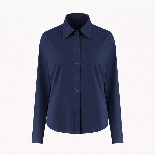 Ivona blouse technical jersey | Blue