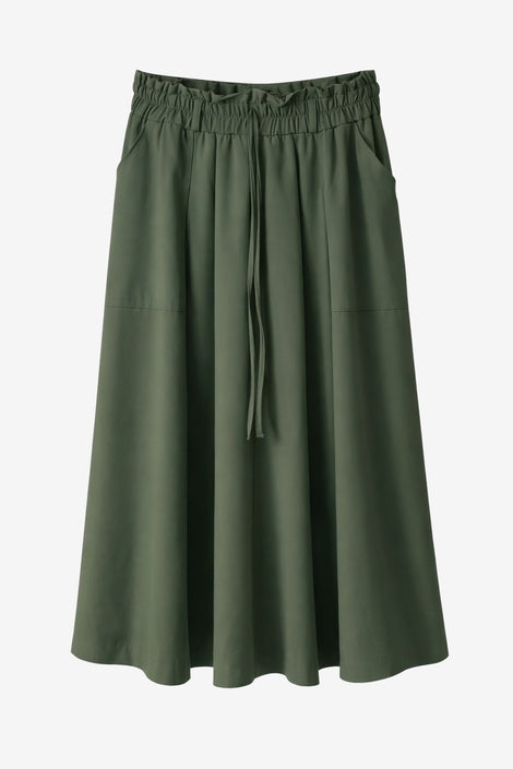 Raffaele skirt technical jersey | Army