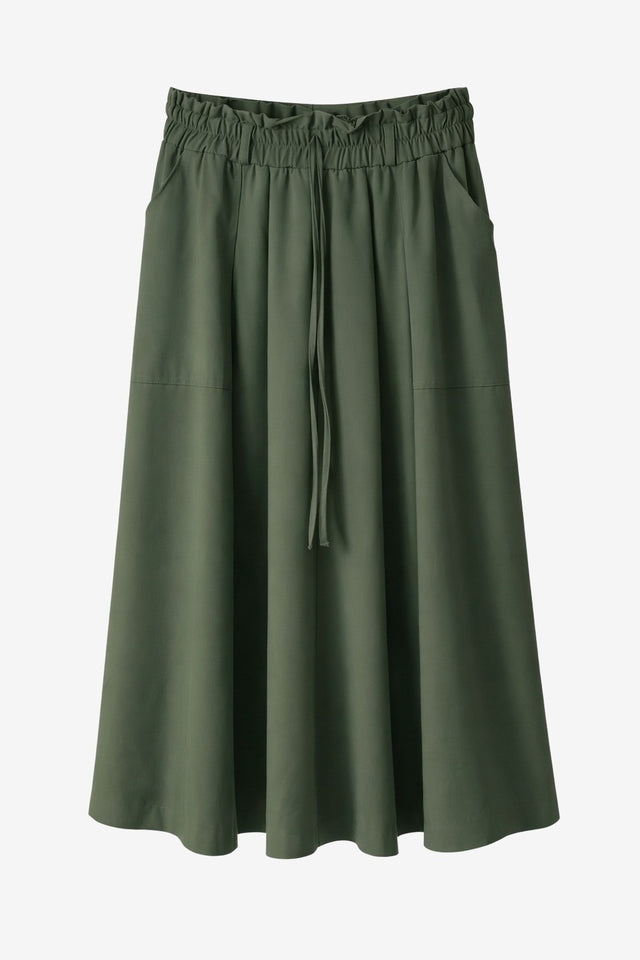 Raffaele skirt technical jersey | Army