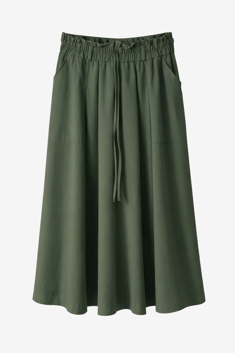 Raffaele skirt technical jersey | Army