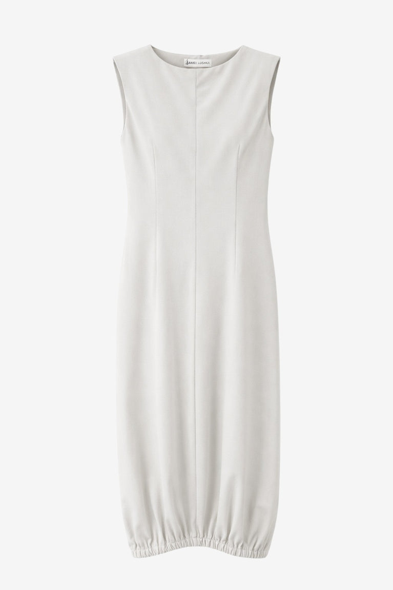 Ricarda structure tech jersay dress | Sand