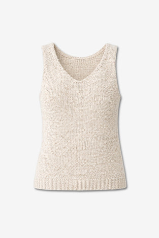 Top cotton E26119 | Beige