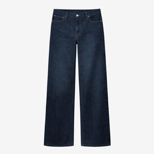 Dramak palazzo jeans | Dark Blue