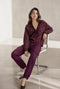 Fancy cardigan 26558 | Bordo