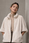 Faux fur Vest MKR 42064 | Panna