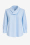 Fiorella cotton mix blouse | Light Blue