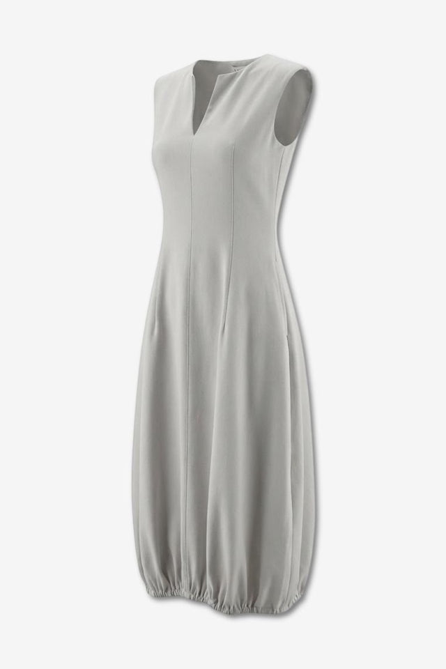 Ricarda structure tech jersay dress | Sand