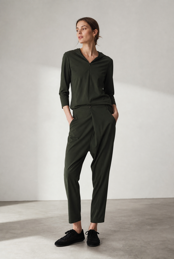 Klaus pants technical jersey | Army