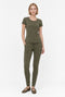 T shirt Sara Easy Wear Technical Jersey | Army