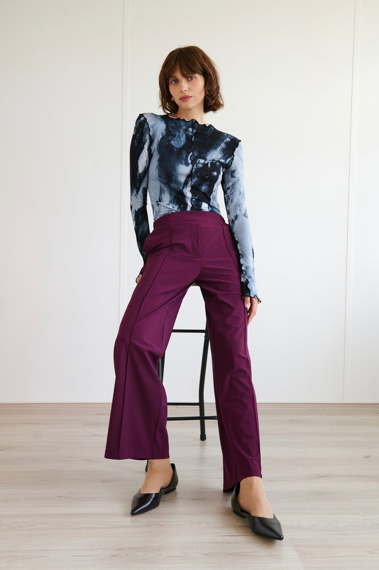 Thera pants technical jersey | Cherry