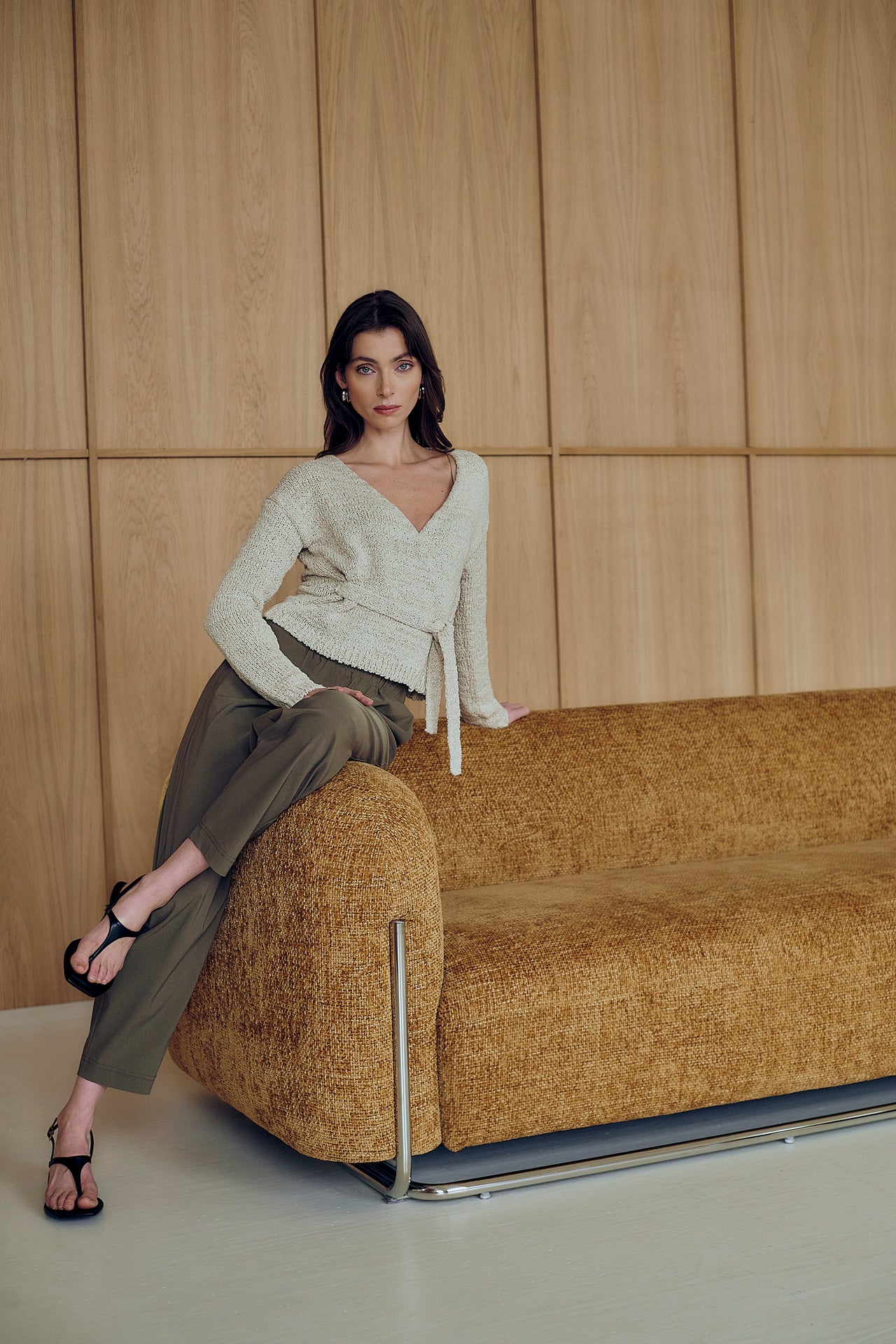 Cardigan E25071 | Beige