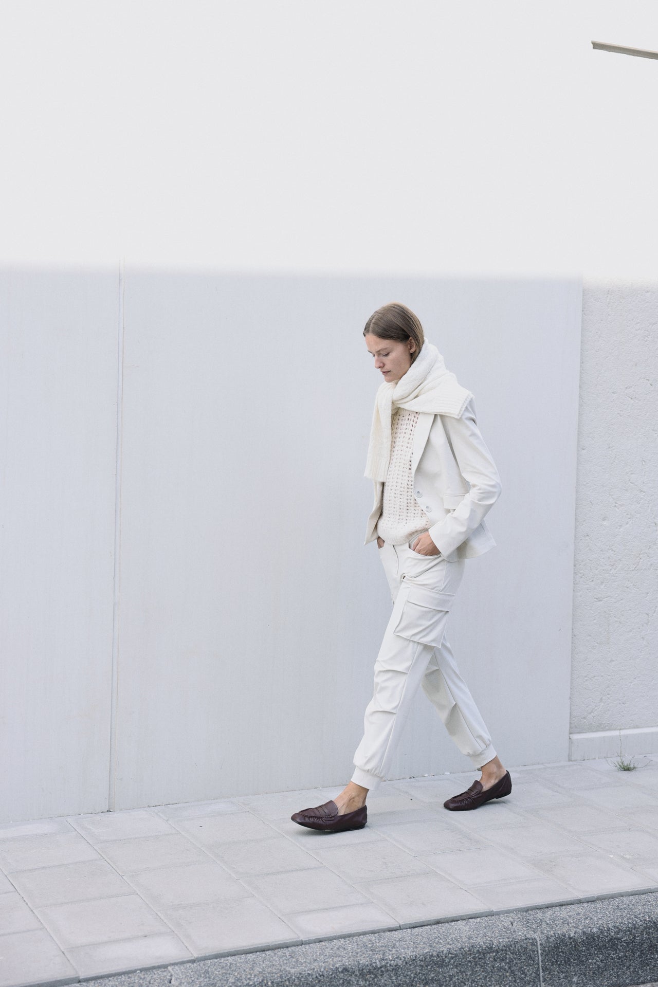 Marita pants brush tech jersey | Off White