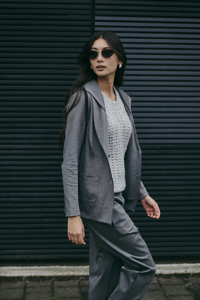 Shiny Vest 1008 | Light Grey