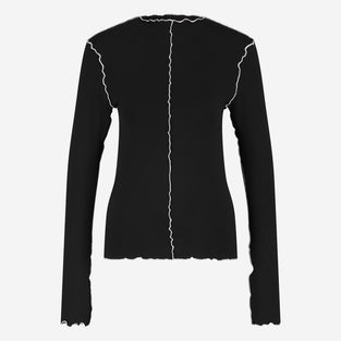 Janette top | Black White