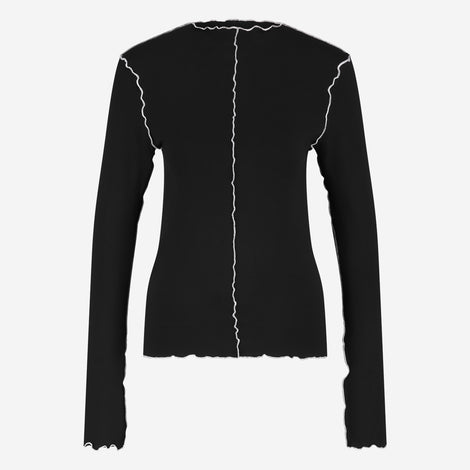 Janette top | Black White