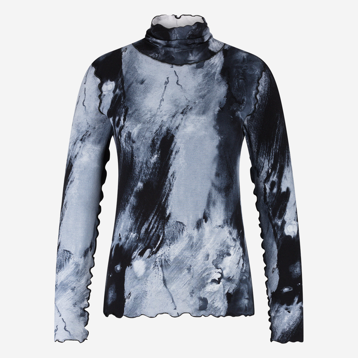 Janice allover print top | Allover