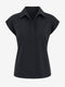 Kitty top technical jersey | Black