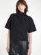 Leone blouse technical jersey | Black