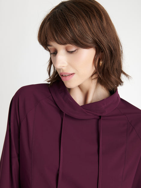 Maren top technical jersey | Cherry