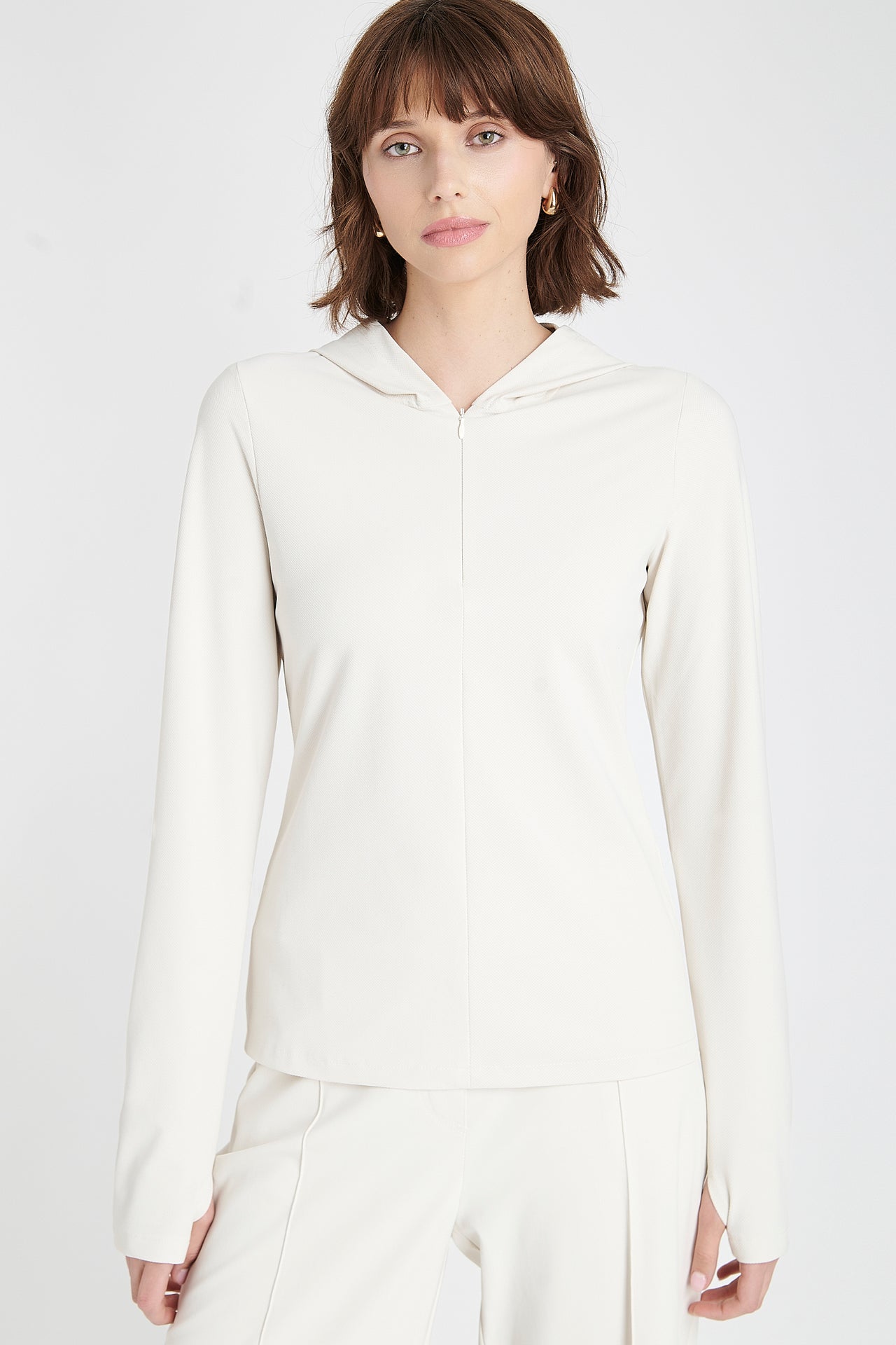 Melissa top brush tech jersey | Off White