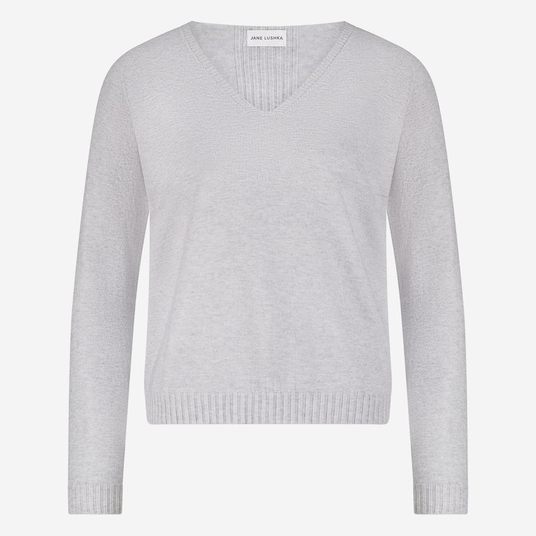 Pullover seamless viscose NB186 | Grey