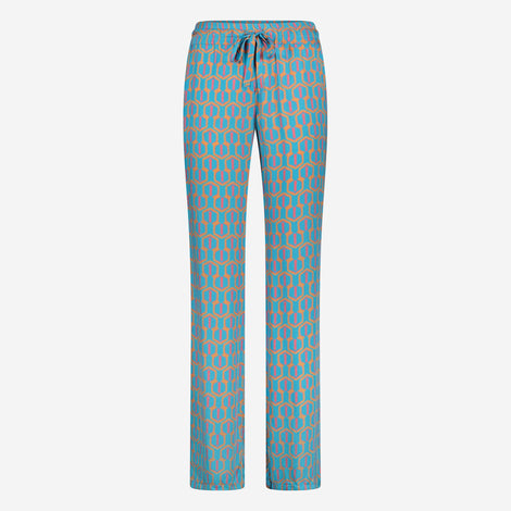 Carola Pants | Multi Blue