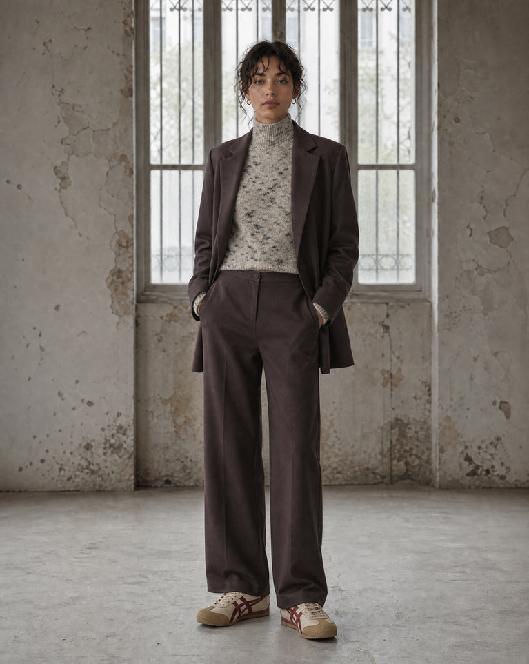 Rango viscose basic blazer | Moro