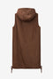 Ronchi long hoodie vest | Ohra
