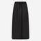 Ina shiny saten rayon viscose skirt | Black