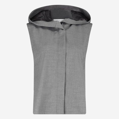 Jazmin viscose vest | Light grey