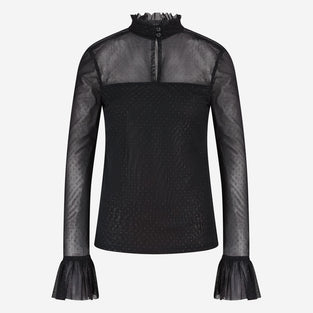 Inn mesh top | Black