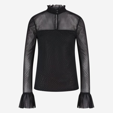 Inn mesh top | Black