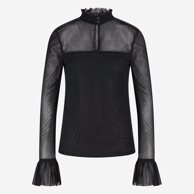 Inn mesh top | Black