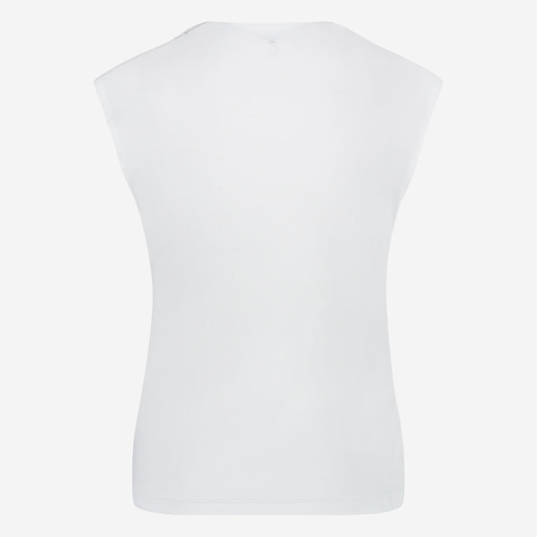 Nelly Top Technical Jersey | White