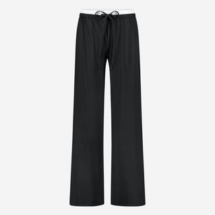 Antiny strech technical jersey pants | Black