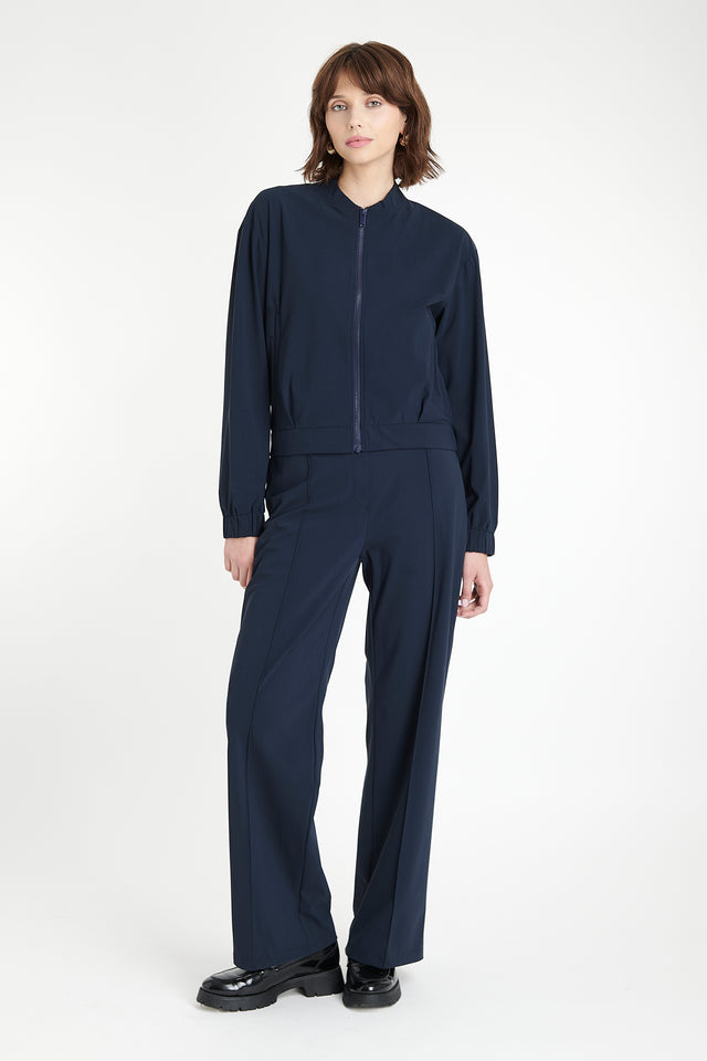 Sharon jacket brush tech jersey | Blue