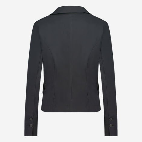 Atina Blazer Technical Jersey | Black